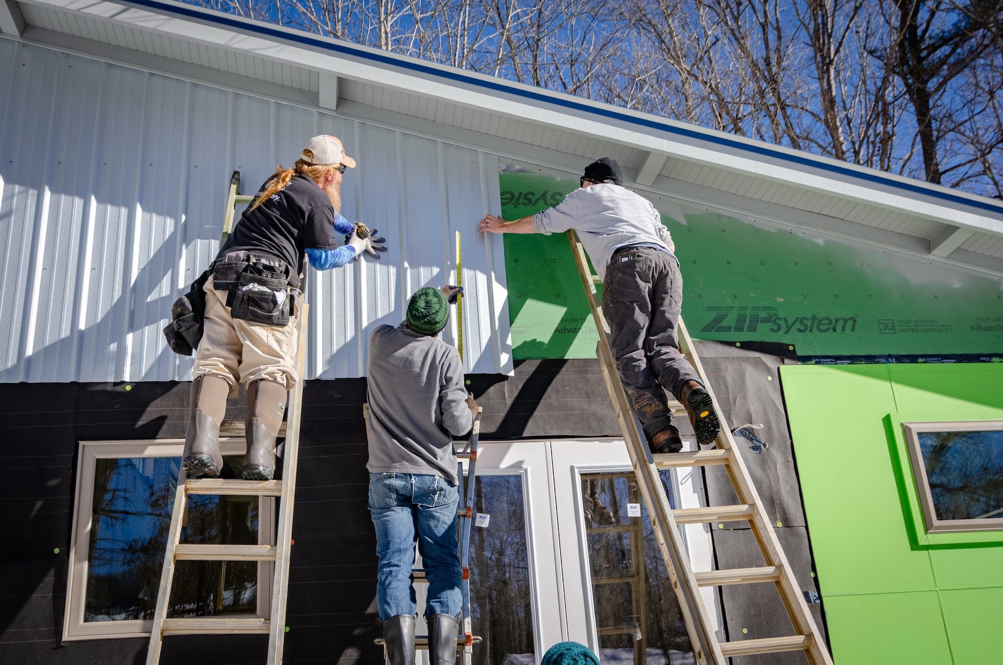 Spider extermination during the Construction of a new home.